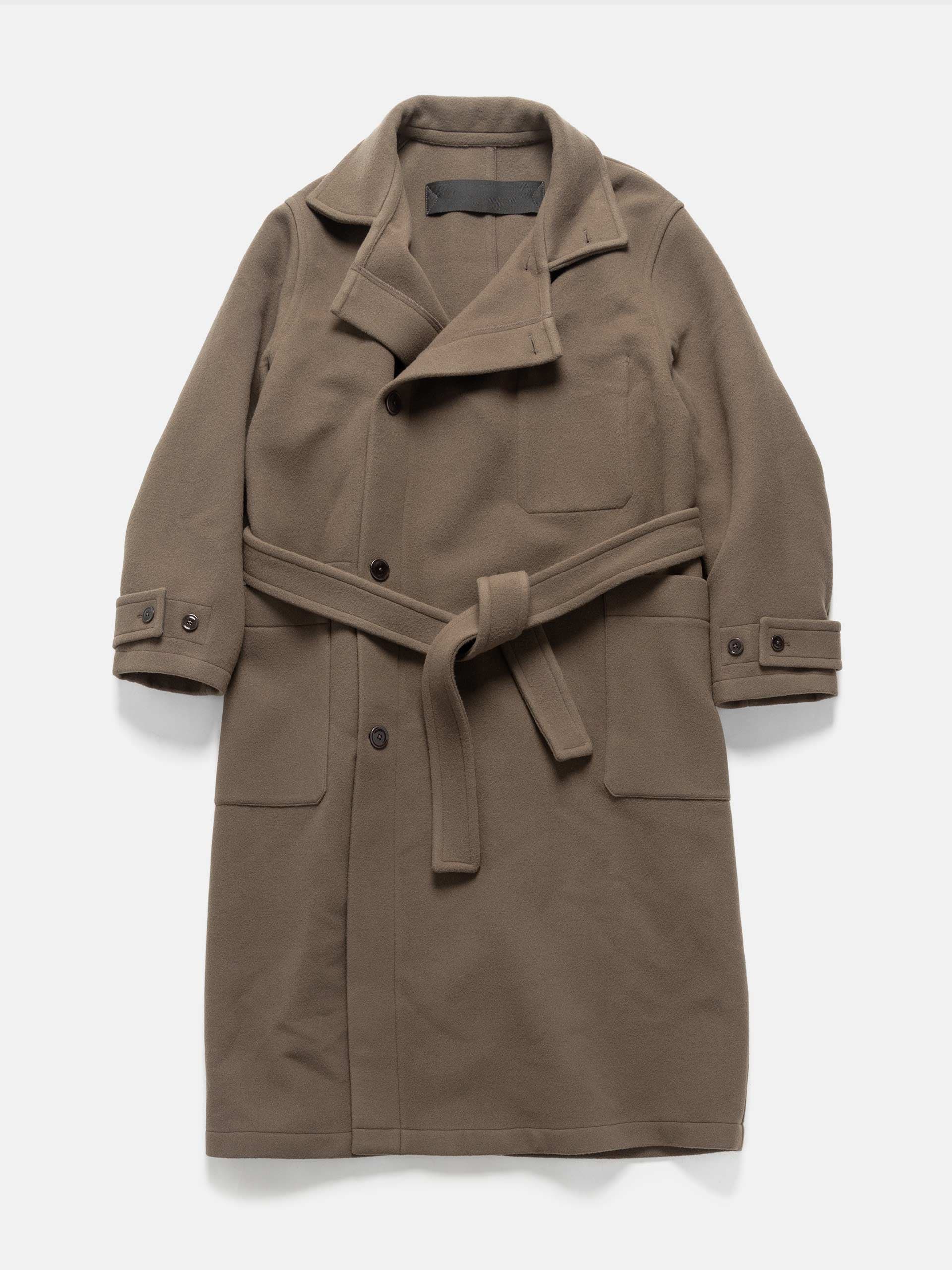 LEMAIRE Wrap Coat Dark Squirrel - Image 1